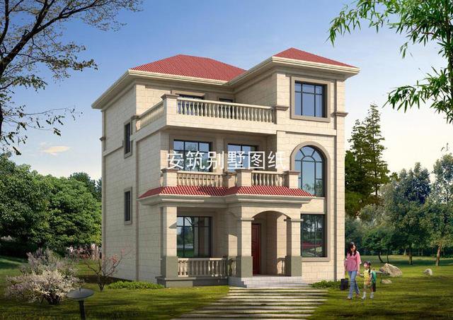 家里房子宅基地小怎么办？这款小户型三层别墅来告诉您
