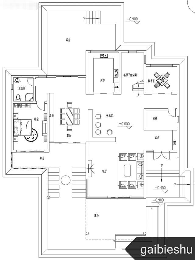 98万湖南岳阳周家三层现代别墅，6套间，多露台，多功能厅