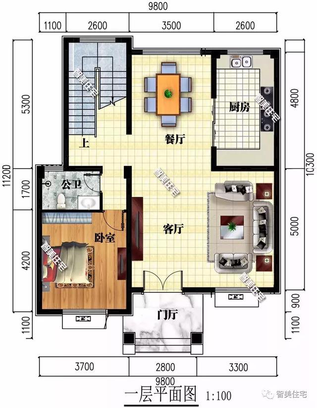 5栋宽8-9米左右的别墅，宅基地小不用愁，照样建美宅