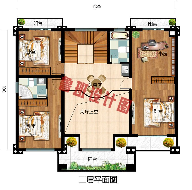 2019二层农村新款别墅设计图，外观简约而不简单