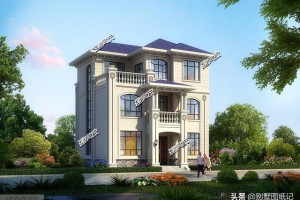 96平小户型农村别墅方案，宅基地小气场不小。