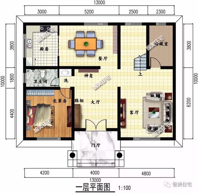 两栋外观都很漂亮的自建房，现代式的住宅，造价低实用性又好