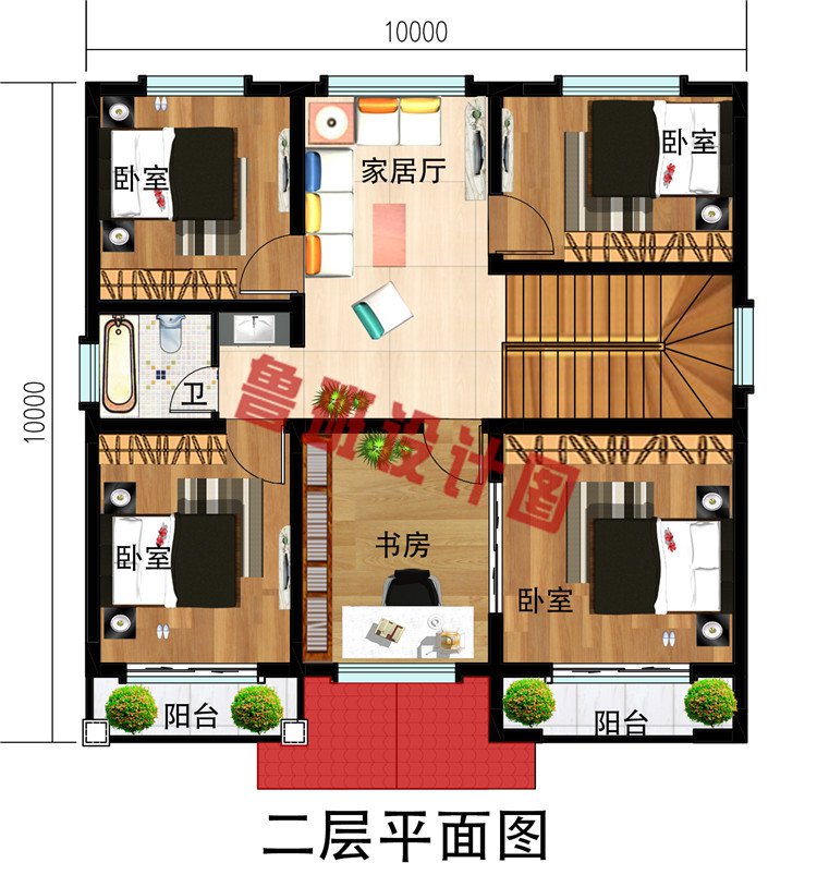 农村18万元二层小楼图，20万内别墅设计图推荐