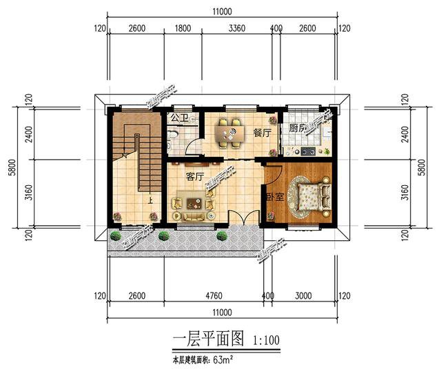 这5款别墅图纸，占地80平，最低20万建一栋，全村都来找你要图纸