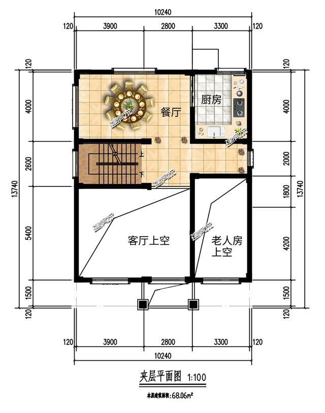 3款双拼别墅，最低43万建一栋，房子完工后，村里人都找你问图纸