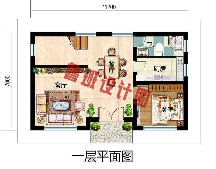 农村10万二层楼房设计图，简洁而不简单！