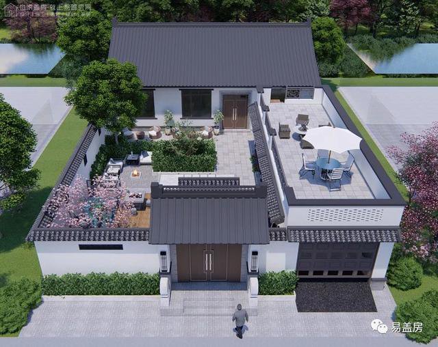 新中式合院，独属东方的优雅韵味