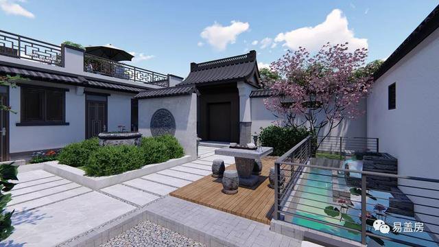 新中式合院，独属东方的优雅韵味