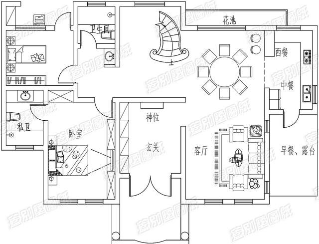 15.8×12米法式风格二层自建房，这样设计隔热效果最佳