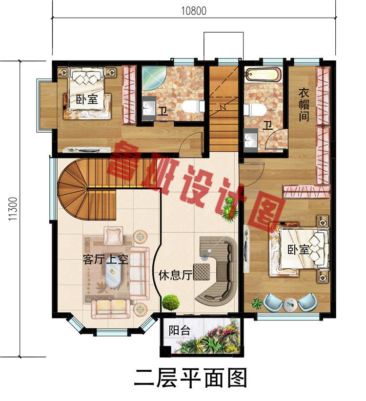 25万左右农村三层别墅房屋设计图，外观大气上档次，实用舒适