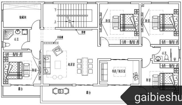 78万广西钦州刘家三层自建房，3厅8卧，儿童房+茶室+堂屋
