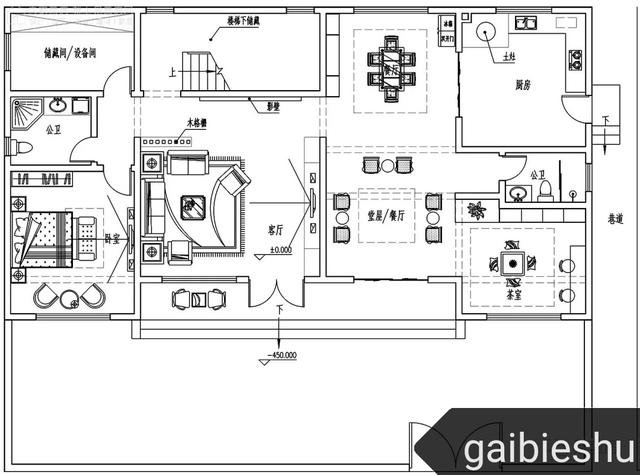 78万广西钦州刘家三层自建房，3厅8卧，儿童房+茶室+堂屋