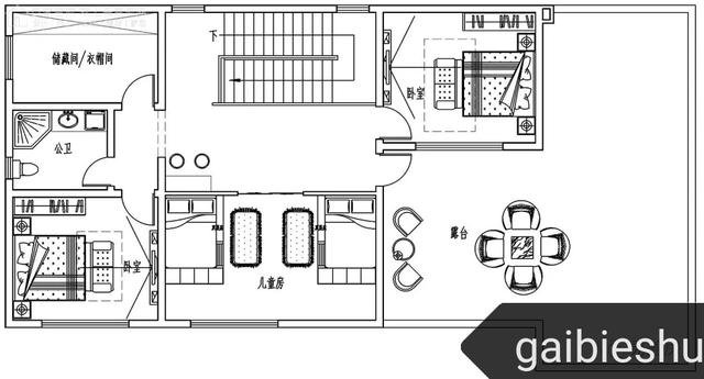 78万广西钦州刘家三层自建房，3厅8卧，儿童房+茶室+堂屋