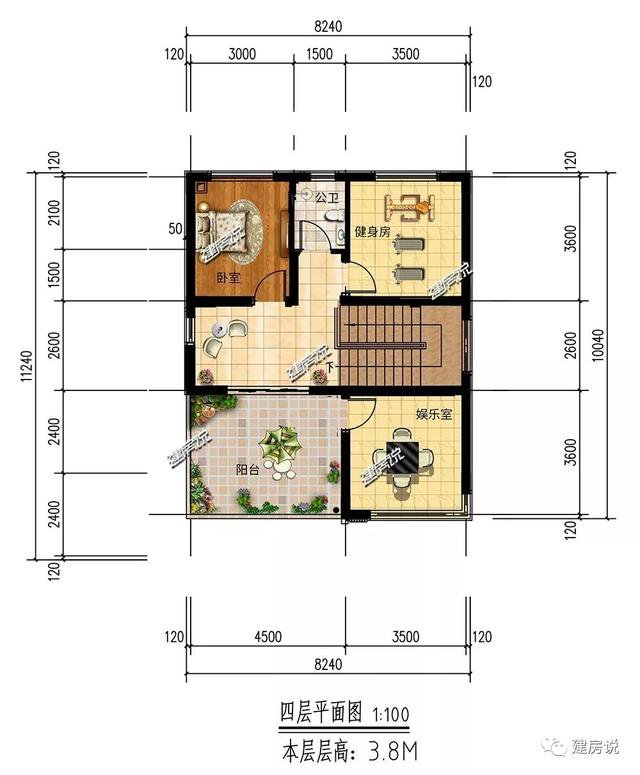 面宽8米，占地87平，还带空中花园的现代风别墅，广东人抢着建