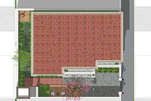 15.5×10.5m二层庭院别墅设计图纸，自有庭院不胜清欢。