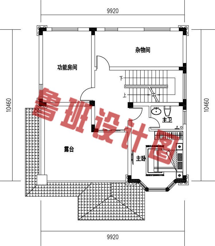 经典大气欧式农村三层别墅设计图