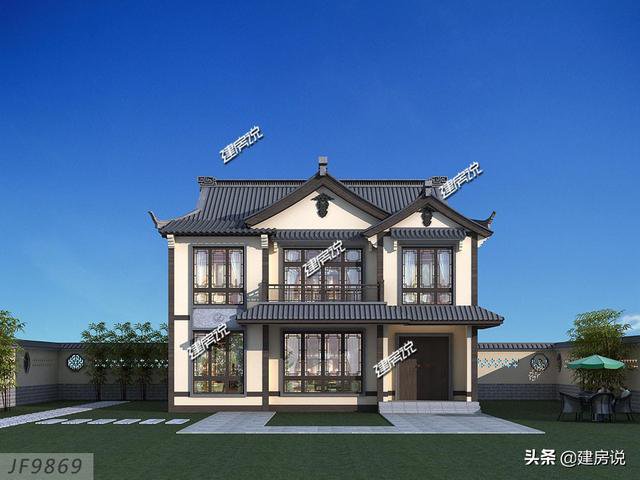 3款占地120平的别墅，农村建房，100个人中有99个会喜欢