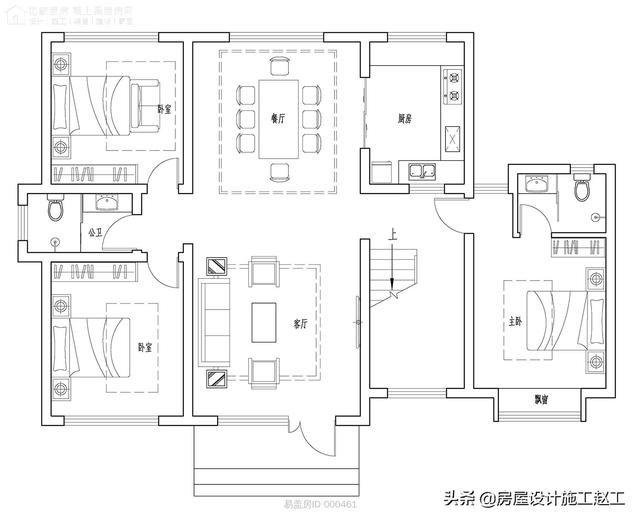 易盖房丨河北保定王家欧式别墅