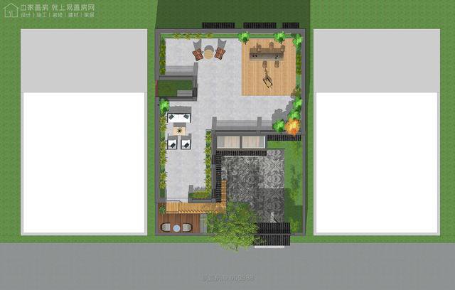 造价 25万农村一层平顶自建住宅