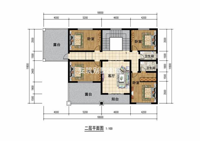 二层别墅带烤火房和堂屋，农村人大爱这户型，很接地气