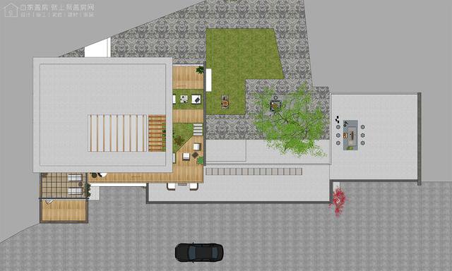 四川绵阳马家现代别墅