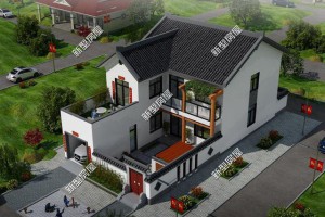 5套农村建房设计效果图，外观接地气，布局也非常实用。