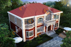 3栋农村自建别墅设计效果图，有个性的年轻人的首选。