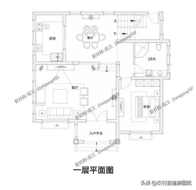 4款三层农村别墅施工案例，图纸仅花几百元，建出来都是百万豪宅