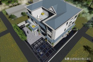 安徽欧式别墅三层设计方案，将浪漫和优雅展露无遗。