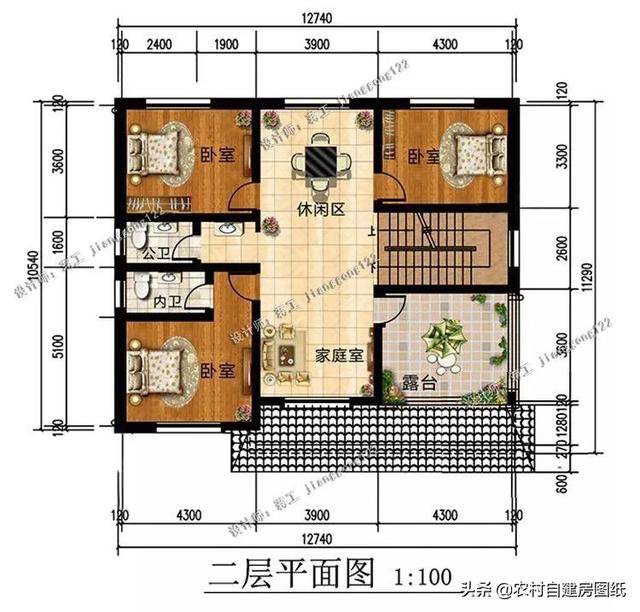 7款新中式二层农村别墅，不跟风不俗气，100年后都流行