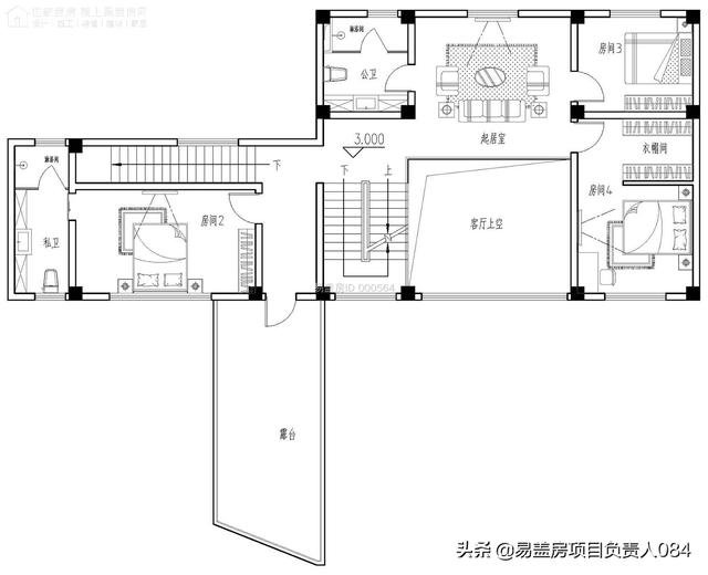 精选3套徽派三层别墅图纸，还原经典，回归传统