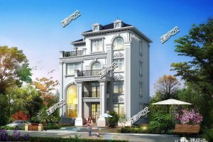 125平四层别墅户型图，2020年建房新潮流。