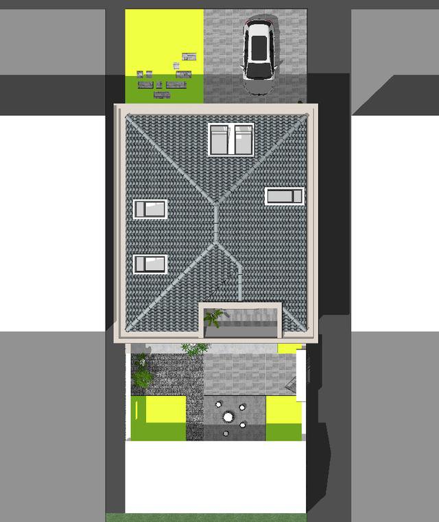 30W主房+阁楼，江苏南通储家现代别墅，9m×10.8m