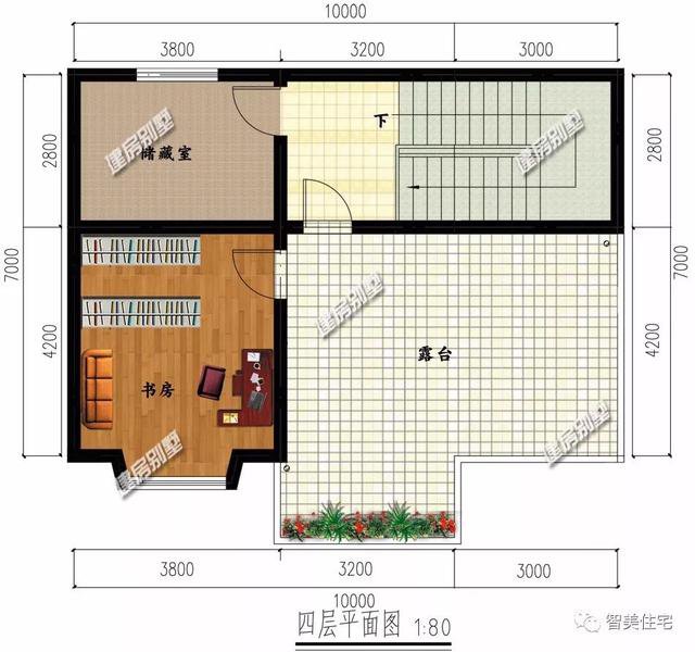 进深7米多的两栋农村别墅，生活同样方便，造价也经济