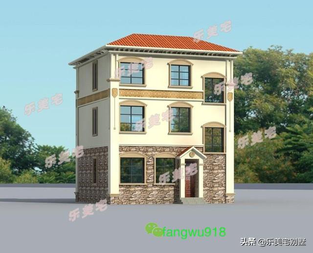 经济型新农村自建别墅，小户型居住舒适，没有打扫烦恼