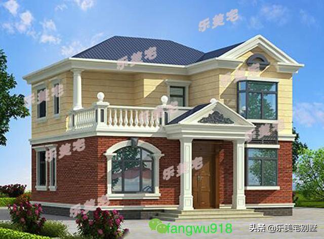 经济型新农村自建别墅，小户型居住舒适，没有打扫烦恼