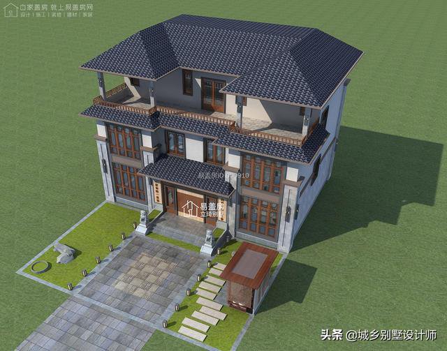 浙江绍兴王家中式别墅