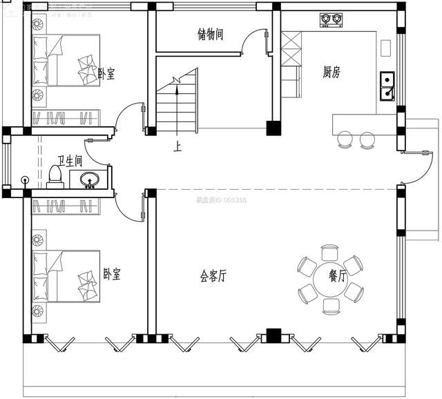 江苏南京新中式农村别墅只需要45万，大家觉得易盖房的施工实惠吗