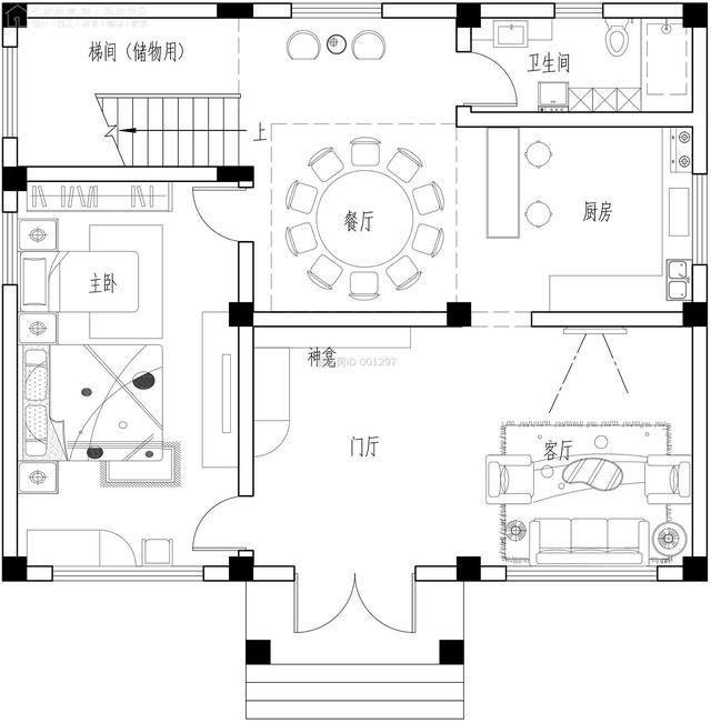 老家盖房还担心遇到骗子吗？看易盖房这套简欧别墅实惠不