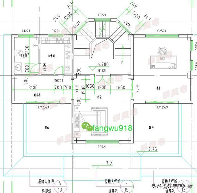 带堂屋新农村别墅，第2套有传统土灶，乡村住宅该有的样子