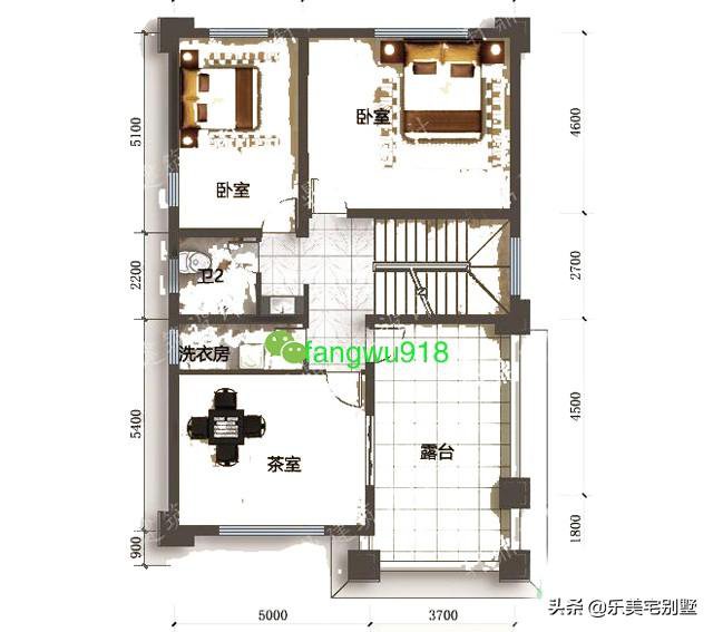 带堂屋新农村别墅，第2套有传统土灶，乡村住宅该有的样子