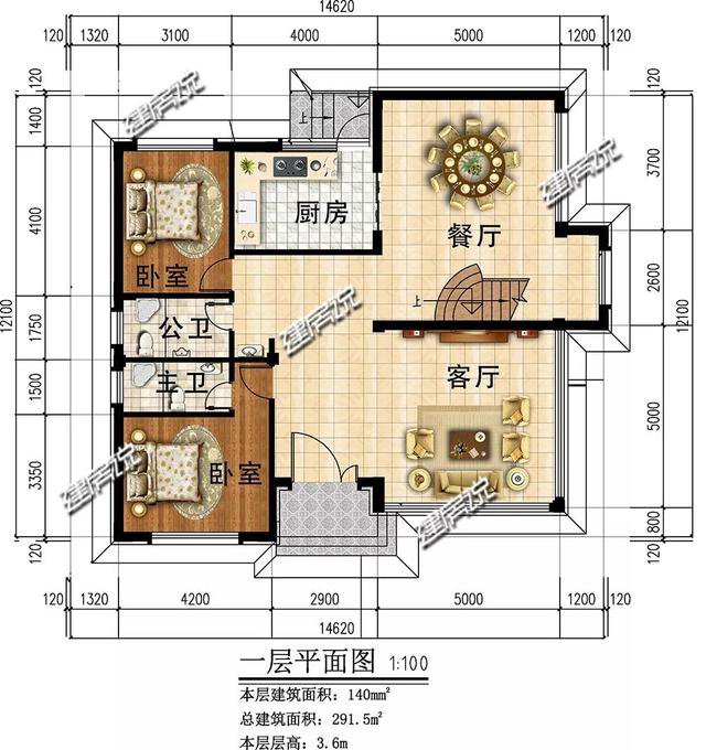 35万起建的现代风别墅，设计感十足，看过的人都说好