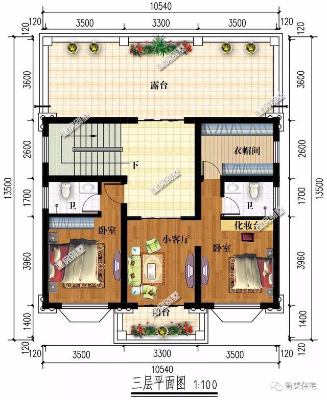 12栋面宽10-11米间的别墅，乡村建美宅，展现老家风采