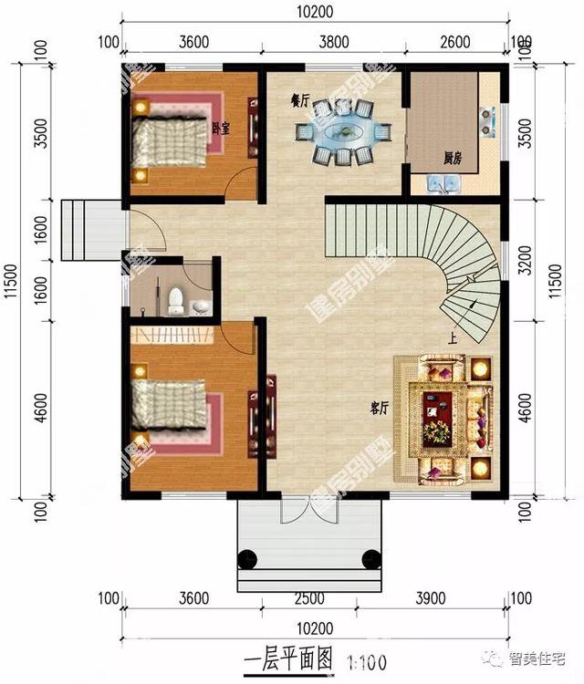 12栋面宽10-11米间的别墅，乡村建美宅，展现老家风采