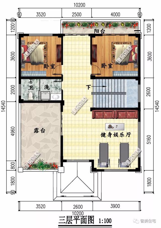 12栋面宽10-11米间的别墅，乡村建美宅，展现老家风采