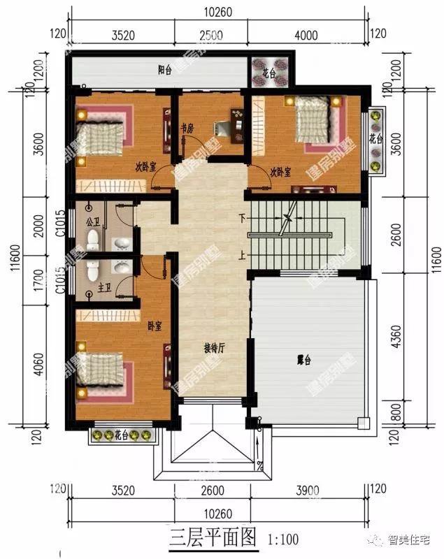 12栋面宽10-11米间的别墅，乡村建美宅，展现老家风采