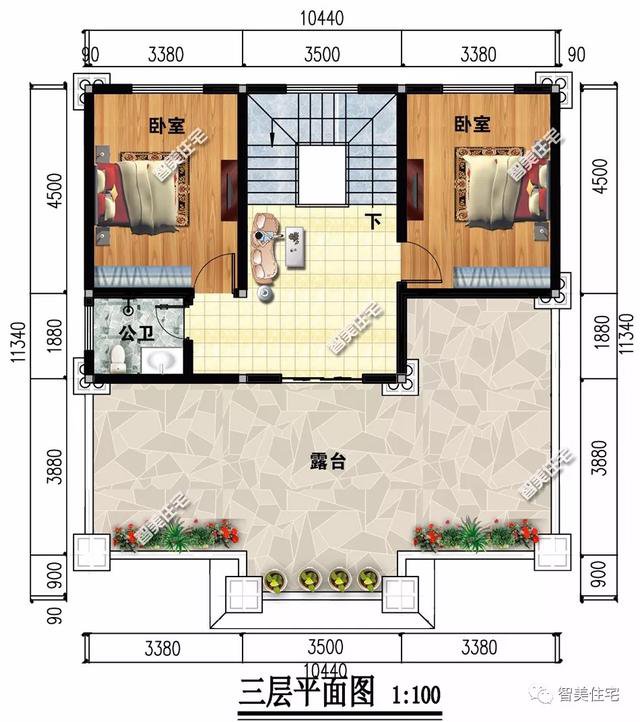 12栋面宽10-11米间的别墅，乡村建美宅，展现老家风采