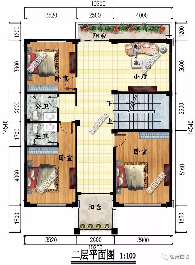 12栋面宽10-11米间的别墅，乡村建美宅，展现老家风采