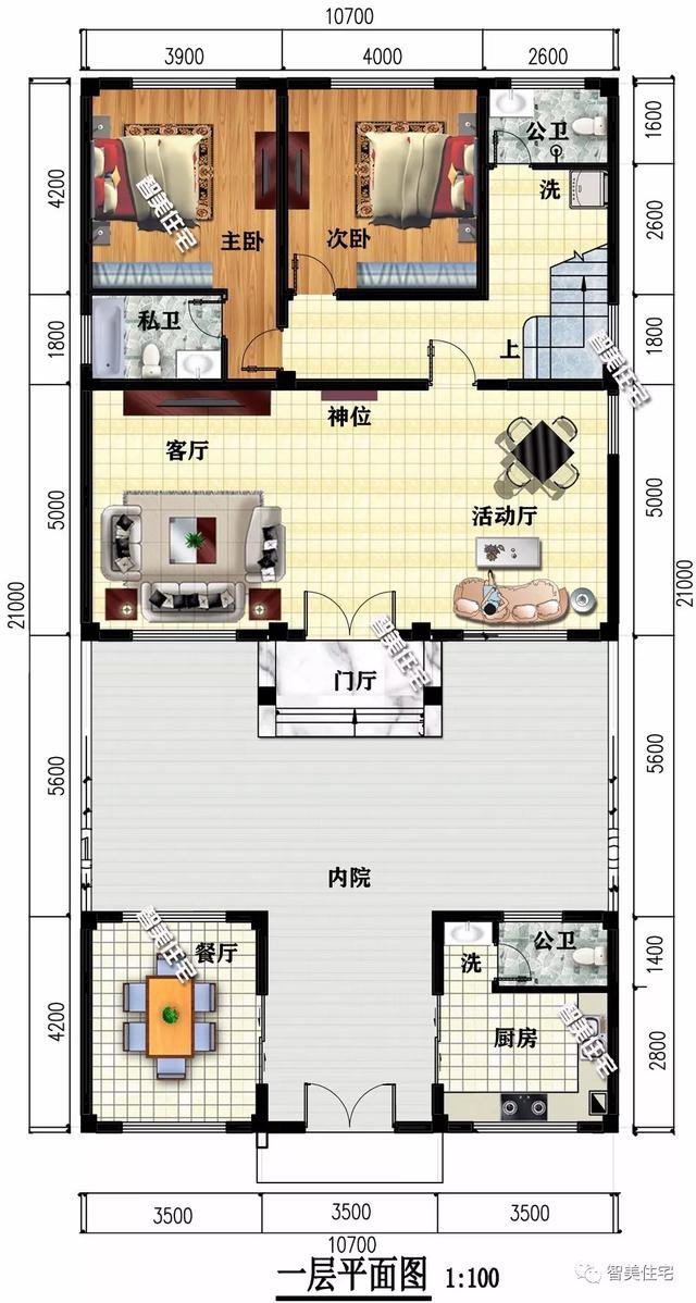 12栋面宽10-11米间的别墅，乡村建美宅，展现老家风采