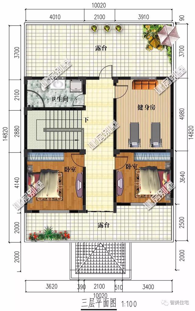 12栋面宽10-11米间的别墅，乡村建美宅，展现老家风采